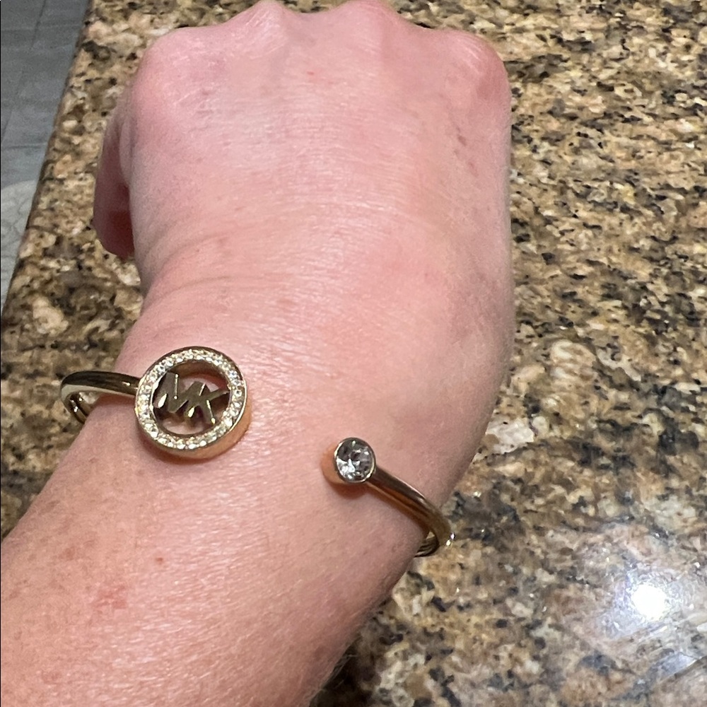 Michael Kors Gold with Rhinestones Bracelet - Picture 4 of 8